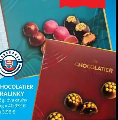 Chocolatier pralinky