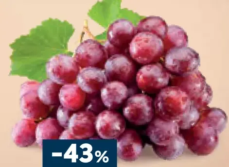 Hrozno Červené Bez Kôstkového