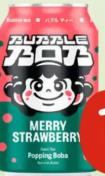 Bubblebob Merry Strawberry plechovka