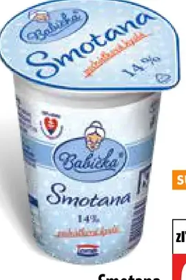Smotana pochúťková kyslá 14%