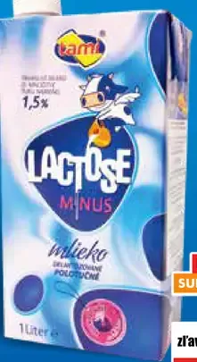 Lactose Minus mlieko polotučné