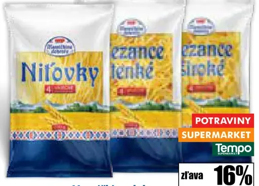 Mamičkina dobroty 4-vaječné pšeničné cestoviny