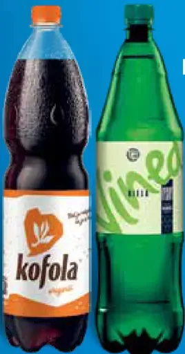 Kofola original a Vinea biela
