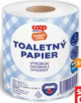 COOP Toaletný papier 2-vrstvový