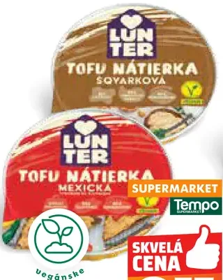 Lunter Tofu nátierka s čvaroky mexická
