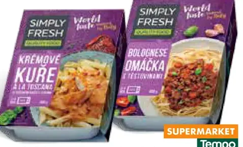 Simply Fresh Kurča a la Toscana so sušenými rajčinami a penne