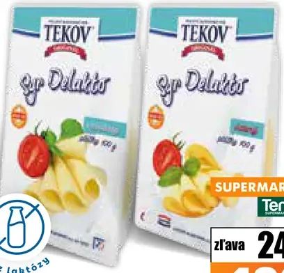 Tekov Delaktó syr plátky