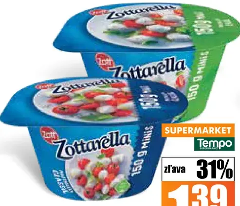 Zottarella Minis 2 druhy