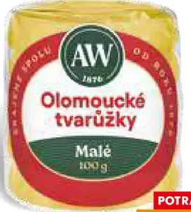 Tvarôžky olomoucké malé