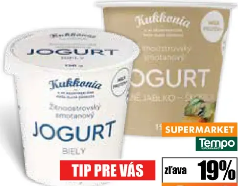 Smotanový jogurt