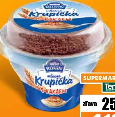 Mliečna krupica s kakaovou zložkou