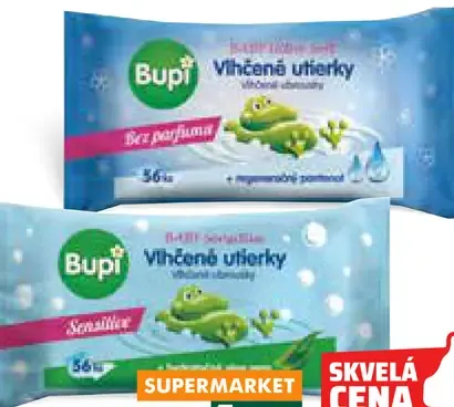 Bupi vlhčené utierky