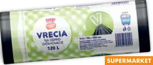 Vrecia na odpad zaťahovacie