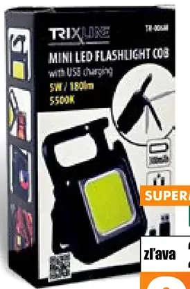 Mini LED svietidlo s USB nabíjaním