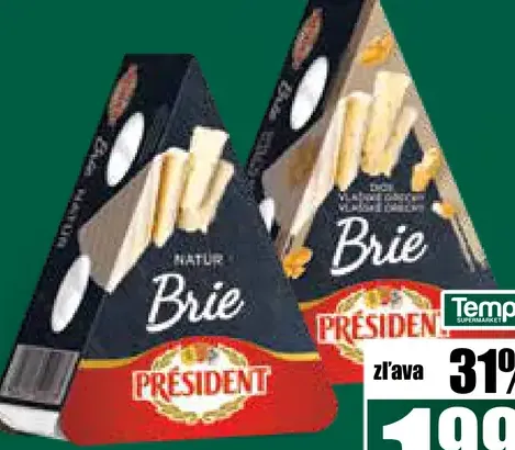 Président Brie syr