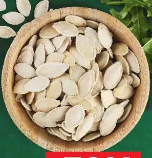 Čerstvé ovocie a zelenina Tekvicové jadierka pražené solené