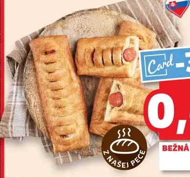 St. Pierre Hotdog s kabanosom