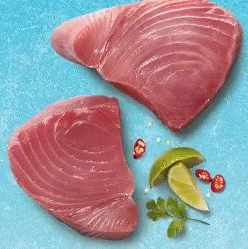 Tuniak žltoplutvý filety z morskej ryby