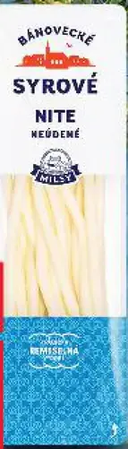 Syr Štátny mliečny syr Šnúrkové nite