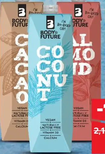 Rastlinný nápoj rôzne druhy