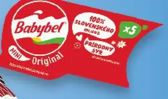 Prírodný syr Babybel 45%