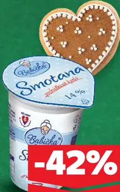 Bánovecká kyslá smotana 14 %