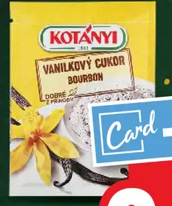 Kotányi Vanilkový cukor