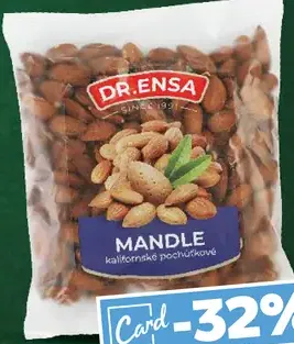 Mandle kalifornské pochúťkové