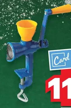 Mlynček na mak mechanický