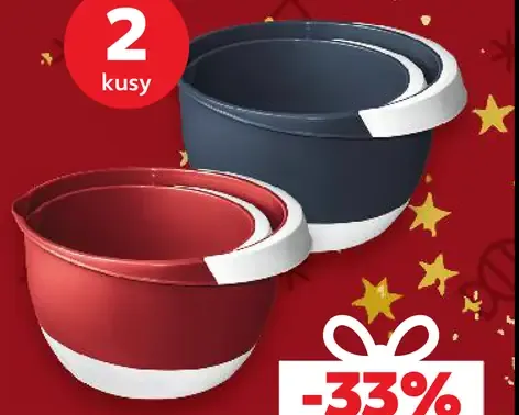 Súprava misiek plast