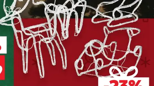 LIV&BO Svietiace 3D dekorácia