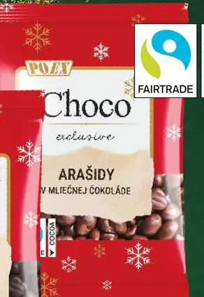 Poex Arašidy v čokoláde