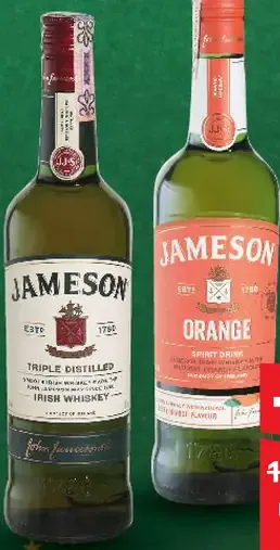 Jameson írska whiskey alebo liehovina