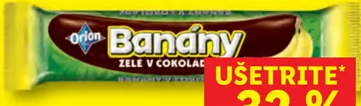 Banány v čokoláde