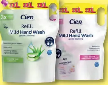 Cien tekuté mydlo na ruky