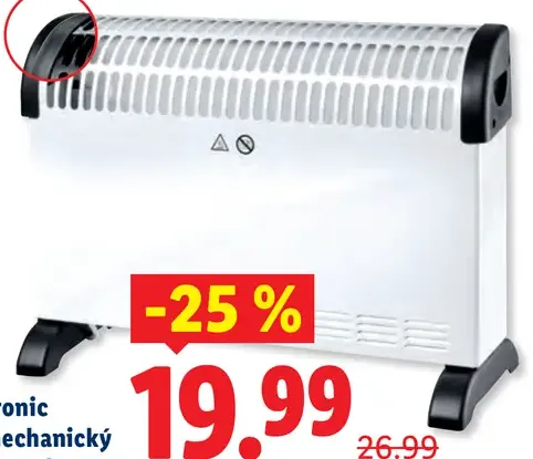 Tronic Mechanický konvektor