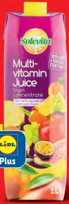 Solevita Multivitamínový džús