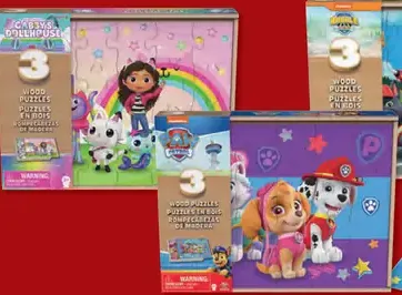 Spinmaster Drevené puzzle