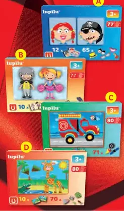 Lupilu Magnetické puzzle