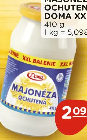 Doma Majonéza ochutená Doma XXL