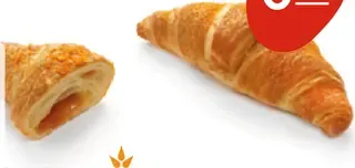 Croissant s marhuľovou náplňou