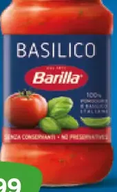 Barilla Omáčka Basilico