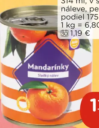 Terka mandarínky