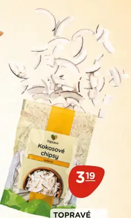 Toprave Kokosové chipsy