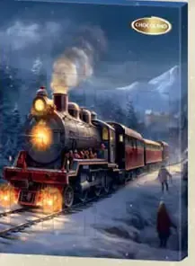Chocoland adventný kalendár vianočná mašinka
