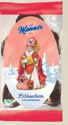 Manner Lebkuchen Nikolo perník