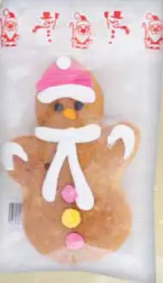 Perníkový snehuliak