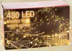 Svetelná reťaz 480 LED