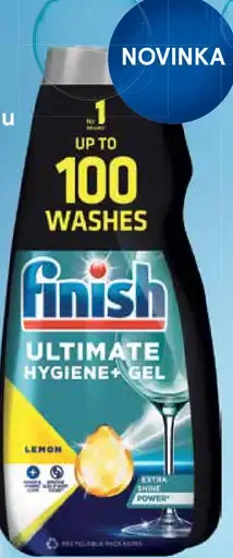 Finish Ultimate Hygiene+ gél do umývačky riadu