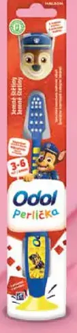 Odol Perlička zubná kefka s prísavkou